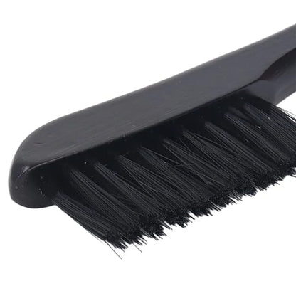 1set/3pcs Black Wooden Handle Billiards Pool Table Rail Brush Set Cleaning Tools for Pool Tables and Cabinets