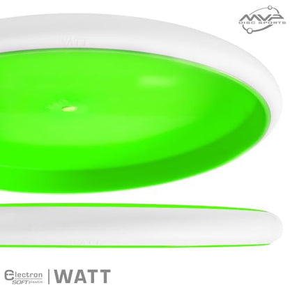 MVP Disc Sports Electron Watt Disc Golf Putter (Choose Your Firmness/Colors May Vary) - size: 165-170g, style: Soft