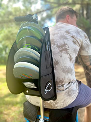 DISCOLOGY Putter Pouch | 8 Disc Capacity | Disc Golf Cart Putter Pouch | Patch For Customization | Disc Golf Accessories