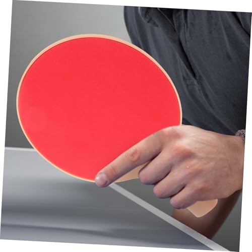 PartyKindom Outdoor Table Tennis Set with Plastic Elasticity Rackets and Pong Balls Comfortable Grip Paddles for Outdoor Games and Competitions Professional Paddle and Ball Kit