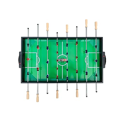 KICK Quad 48" 4-in-1 Multi Game Table – Foosball, Billiards/Pool, Glide Hockey & Ping Pong - color: Black