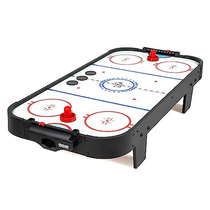 GoSports 40 Inch Table Top Air Hockey Game for Kids - Black - color: Black