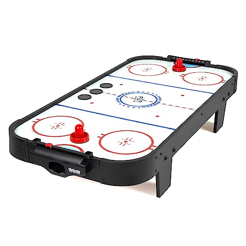GoSports 40 Inch Table Top Air Hockey Game for Kids - Black - color: Black