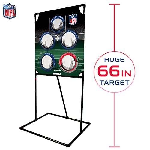 Franklin Sports Target Toss Games - Kids Football + Baseball Target Toss Games for Indoors + Outdoors - Fun Football + Baseball Throwing Games for Kids - Includes Targets + Mini Toy Balls - style: NFL Football