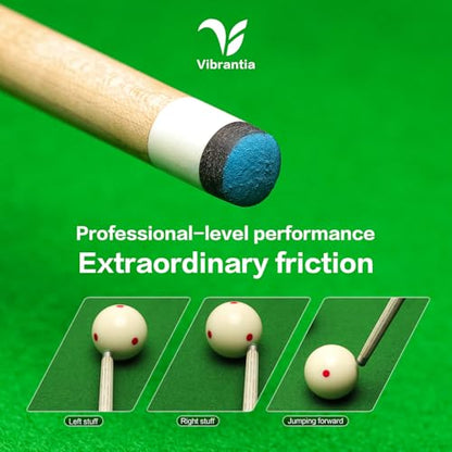 Pro Billiard Pool Cue Chalk 12 Cubes Low Dust for Snooker 8-Ball | Tournament Standard Billiard Chalk, Super Dense Low Dust Formula, 12 Cubes with Portable Storage Box, for Snooker Pool 8-Ball
