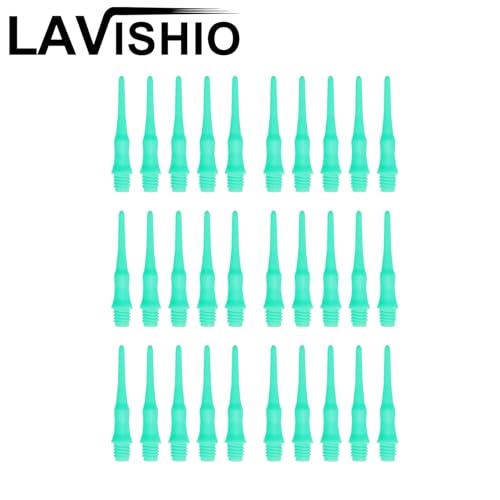 2BA Thread Plastic Tip Dart Points100 Pcs Plastic Tip Darts Soft Dart Tips Replacement Dart Accessories Thread Dart Tips Plastic Points for Tip Darts Soft Tip Dart Tips