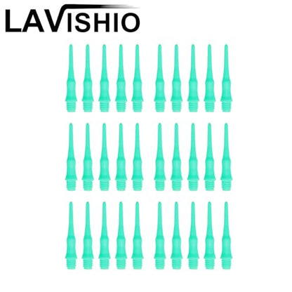 2BA Thread Plastic Tip Dart Points100 Pcs Plastic Tip Darts Soft Dart Tips Replacement Dart Accessories Thread Dart Tips Plastic Points for Tip Darts Soft Tip Dart Tips