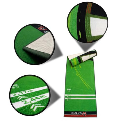 Bulls Carpet Mat 180 Red Darts Mat 2.80 m