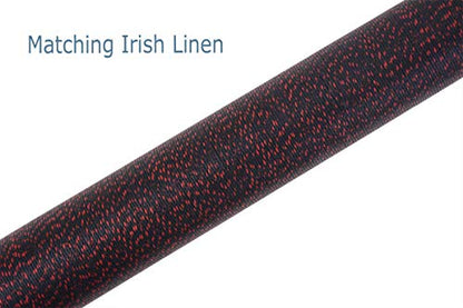 58 inch Hand-Painted Series 2-Piece Billiard Pool Cue Stick with Irish Linen Wrap - color: Red, size: 19oz