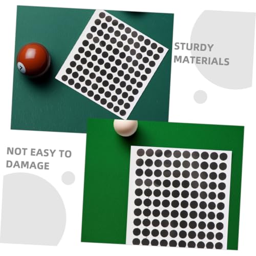 4PCS Pool Table Marker Dots Billiard Ball Position Stickers Sturdy Table Position Mark Dot for Billiards Practice and Aiming Training