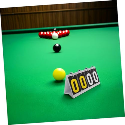 Hemoton Portable Sports Scoreboard Tabletop Flipper for Game Night Softball Tennis