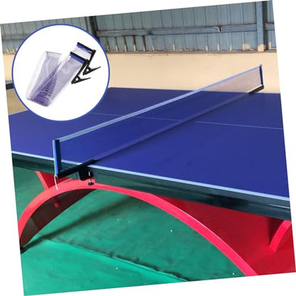 KOMBIUDA Standard Table Tennis Net Rack Pong Serving Practice Net Replacement for Outdoor Indoor