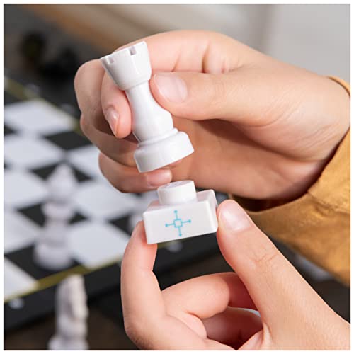 Spin Master Games, Chess Made Simple, Learn to Play Strategy Board Games for Beginners, Chess, 2 Players, for Kids Ages 8 & Up - size: 1, style: Chess Made Simple