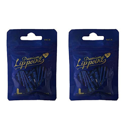 L-style Premium Lippoint - Soft Tip Dart Points - Regular Length - color: Blue