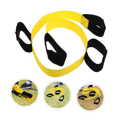 VANZACK 2pcs Race Bands for Outdoor Team Games Cooperative Relay Race Activity for Boys and Girls and Adults for Birthday Parties and Backyard Fun