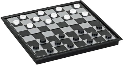 WE Games 3-in-1 Travel Board Games Set - Magnetic Chess, Checkers, and Backgammon, All Travel Size, Perfect Car Game, 9.75 in. - size: 9.75 Inches