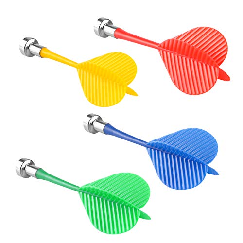 Magnetic Darts, Replacement Plastic Dart Game Safety Darts - color: 4 Colors