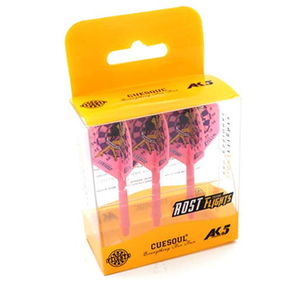 CUESOUL Jazz-Metal ROST Integrated Dart Shaft and Flights Standard Shape,Set of 3 pcs - color: CS-JMAK56XBFN