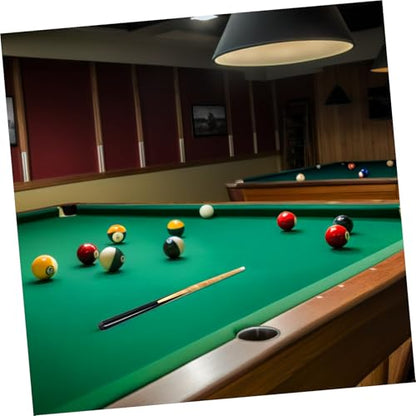 Short Pool Cue Stick Lightweight Compact Billiard Rod for Beginners Hardwood Billiards Cue for Home Table Under Comfortable Grip and Superior Control