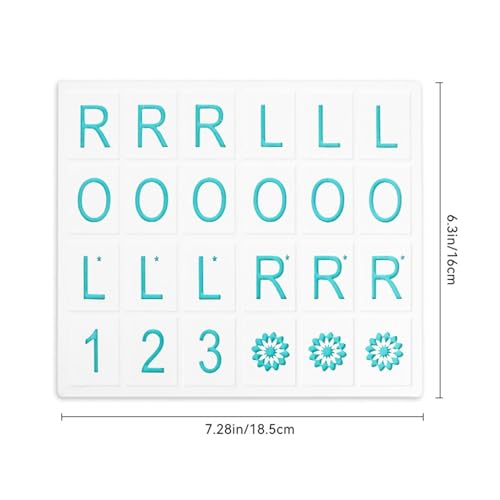Mahjong Solo Practice Board - Solo Mahjong Board,18.5 * 16cm, Portable Tile Pattern Learning & Strategy Practice Boards for Beginners and Advanced Players - color: Sky Blue