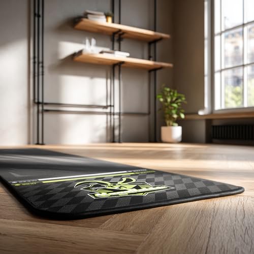Darts Mat, 297x66cm, with Oche Lines, Professional Non Slip Carpet, Protection for Floor and Dart Tip (MageRabbit)