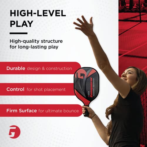 Gamma Pickleball Paddles, Venture Series, USAPA Approved, Graphite Composite Surface, Honeycomb Grip, Conqueror, Discovery, Odyssey, Unbeatable Control, High Performance - style: Conqueror