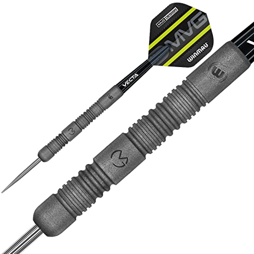 WINMAU Michael Van Gerwen MvG Exact 23 gram Tungsten Darts Set with Flights and Stems (Shafts)