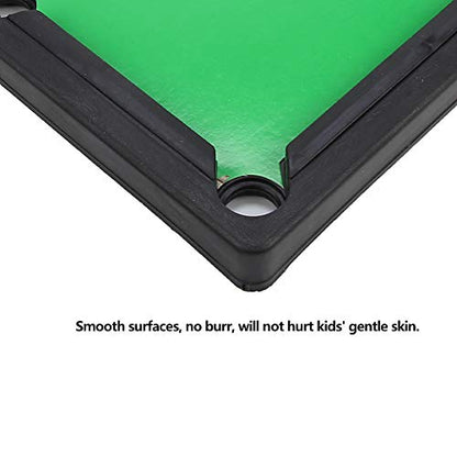 Mini Pool Table, Compact and Portable Tabletop Billiards Game with Cue Sticks for Kids, Family Game Nights, Birthday Parties, and Home Entertainment