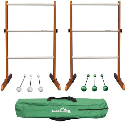 Ladder Golf - Tournament Edition Double Ladder Ball Game - Official Brand Game