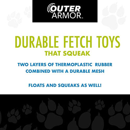 Hero Outer Armor, Fetch Ring Dog Toy, Floats & Squeaks, Purple - style: Ring - Purple