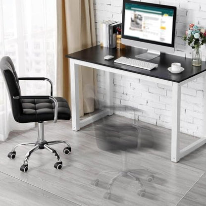 ALAIAS Office Chair Mat for Hardwood Floor 1.5mm Thick Durable Clear PVC Desk Chair Mat Under Desk Computer Gaming Chair Mat Wood/Tile Protection Mat Non-Slip Not Stuck Wheel (Size : 20x39) - size: 20x39"