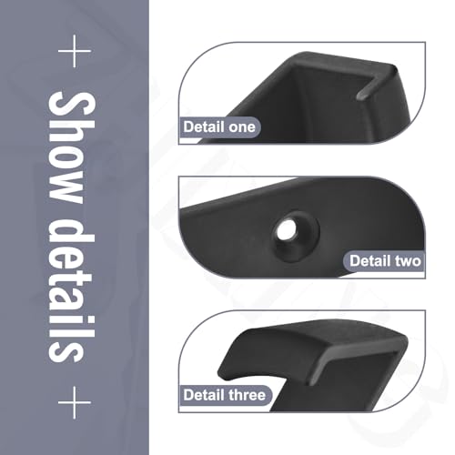Hockey Puck Wall Mount Display (4 Pack) Wall Rack Holder Brackets for Collectible Pucks & Game Winning Pucks, Wall-Mountable, Holder for all Ice hockey