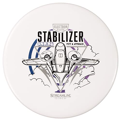 Streamline Discs Electron Stabilizer Disc Golf Putter (Choose Your Firmness/Colors May Vary) - size: 165-170g, style: Medium