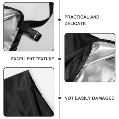 Waterproof Fitted Pool Table Cover Billiard Table Cover Made of Sturdy Oxford Cloth with Full Protection and Versatile Use for Indoor and Outdoor Furniture
