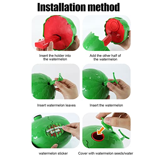 Educational Blasting Water Watermelon Kids Puzzle Toy Game Casual Get Together Parent-Child Funny Table Games