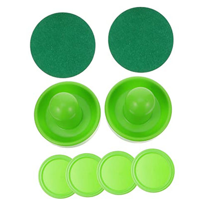 HEMOTON Tabletop Air Hockey Set Soft Hockey Pucks Paddle Replacement Kit for Boys and Girls