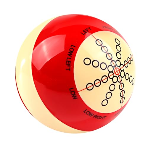 GSE Games & Sports Expert Billiard Practice Training Cue Ball, AAA-Grade PRO Cup Standard Pool Billiard Cue Ball (6 oz 2-1/4" Several Colors Available) - color: Artifact Cue Ball
