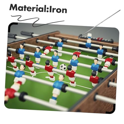 Holibanna Table Soccer Machine Replacement Rod Durable Handle for Enhanced Gameplay Fits Foosball Tables Comfortable Grip Table Football Accessory for All Ages