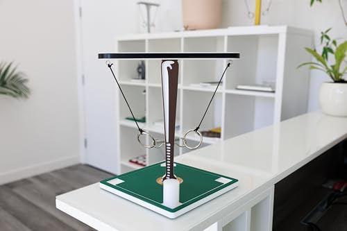 Noble Heritage Baseball T Hook & Ring Toss Game – Made in USA | Family Game Night, Baseball Fans, Backyard BBQs, Sports Parties | Easy Setup & Storage | Durable & Eco-Friendly | Great Gift Idea