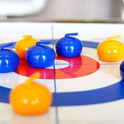 Tabletop Games Curling Game Portable Team Board Tabletop Training Family Party for Adults Indoor Travel Cushion Coverscushion Covers for Patio Furniturecushion for Living Roomcushion