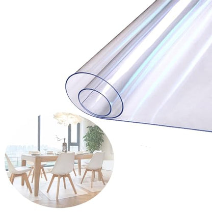 Transparent Hard Wood Tile Floor Mats, Table Protector for Carpeted Floors, Waterproof 16x39 24x51 27.5x55 31.5x63 35x71 in Slip Resistant (Size : 20x24in) - size: 20x24in