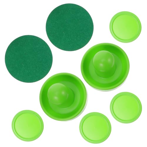 76mm Air Hockey Pusher and Puck Set Sturdy Replacement Accessories for Game Tables for Family Fun and Competitive Play