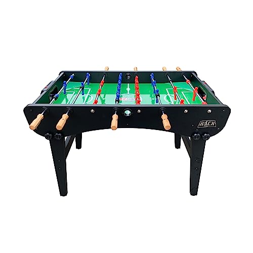 KICK Phoenix 55" Folding Foosball Table – Professional Full-Size Indoor Game Table - color: Black