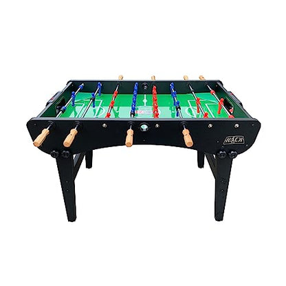 KICK Phoenix 55" Folding Foosball Table – Professional Full-Size Indoor Game Table - color: Black