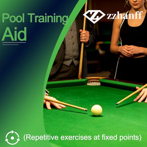 Pool Ball Rack, Hold 15 Balls, for Billiard Training, Not 3DPrinted | Portable Single Person Training Aid for Standard Pool Snooker Table Training - color: dark green