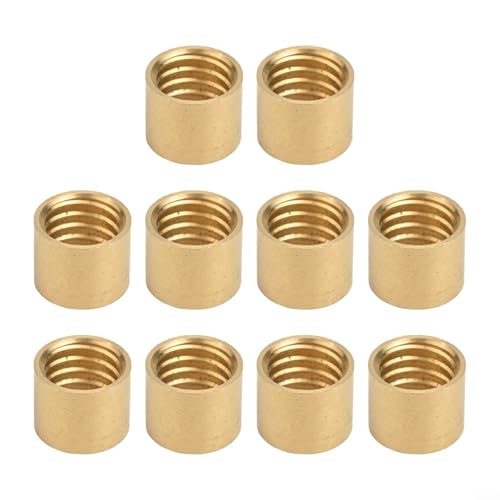 Brass Billiard Cue Tip Hoop Ferrule, Snooker Pool Cue Repair Replacement Ring, Metal Collar for Cue Tip Maintenance, Multiple Sizes Available(11mm) - size: 11mm