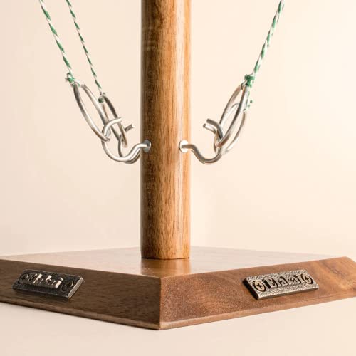 Elakai Outdoor Games for Adults and Family Premium Carry Bag Included 4 Player Hook and Ring