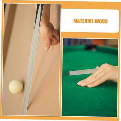 3Pcs Billiard Cue Sticks Wooden Short Pool Cues for Mini Pool Tables for Portable Design for Home School