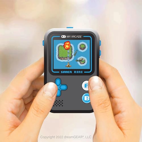 My Arcade Gamer Mini Classic-Blue: Miniature Handheld Gaming System Packed with 160 Games, 1.8" Color Display (DGUN-3926) - style: Gamer Mini Classic-Blue