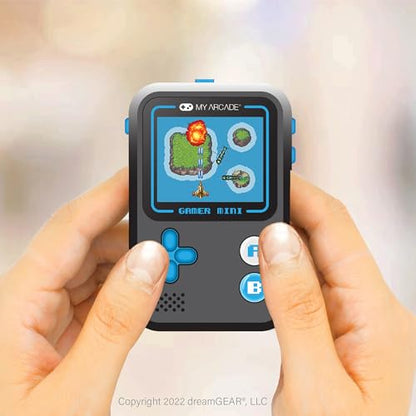 My Arcade Gamer Mini Classic-Blue: Miniature Handheld Gaming System Packed with 160 Games, 1.8" Color Display (DGUN-3926) - style: Gamer Mini Classic-Blue